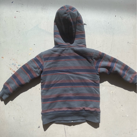 Kid's O'Neill Hoodie Multicolor Striped 4 Lined Zip Outdoor Camping Hike Surf - Picture 7 of 11